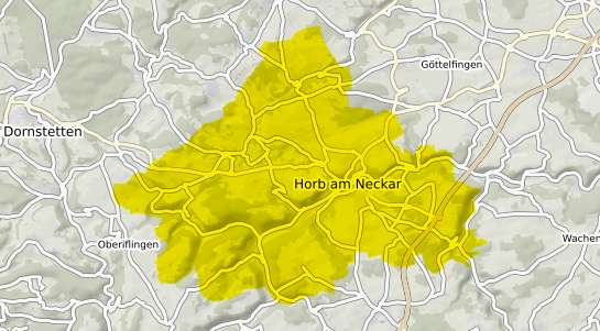 Immobilienpreisekarte Horb am Neckar